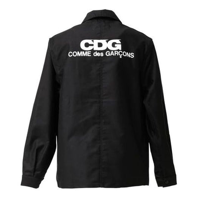 COMME des GARCONS CDG Back Logo Coach Jacket 'Black'