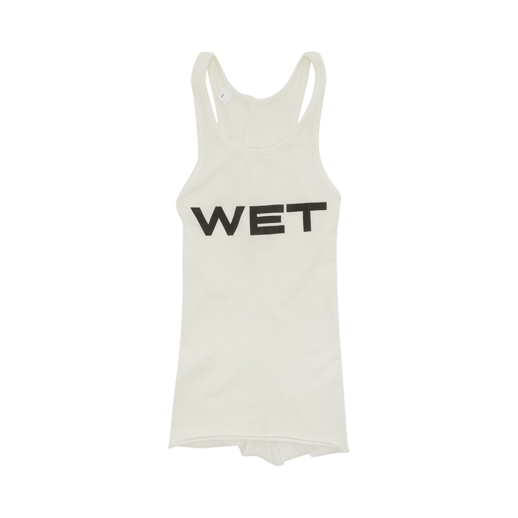 YZY Mowalola Wet Tank Top 'White'
