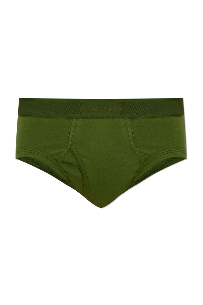 Tom Ford Logo Waistband Briefs