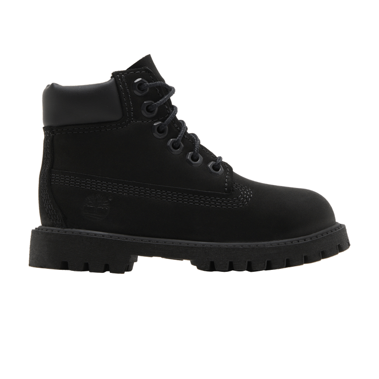 Timberland 6 Inch Premium Boot Toddler 'Triple Black'