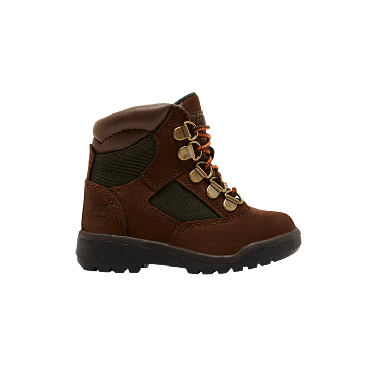 Timberland 6 Inch Field Boot Toddler 'Medium Brown Olive'