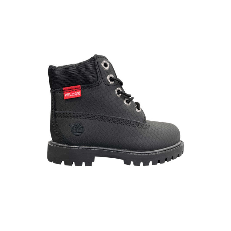 Timberland 6 Inch Premium Toddler 'Black Helcor'