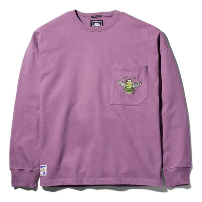 Timberland x Billionaire Boys Club's Bee Line Pocket Long Sleeves T-Shirt 'Purple'