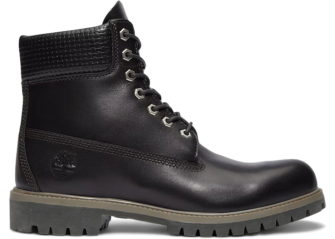 Timberland 6" Premium Waterproof Boot Black Full Grain Dark Brown