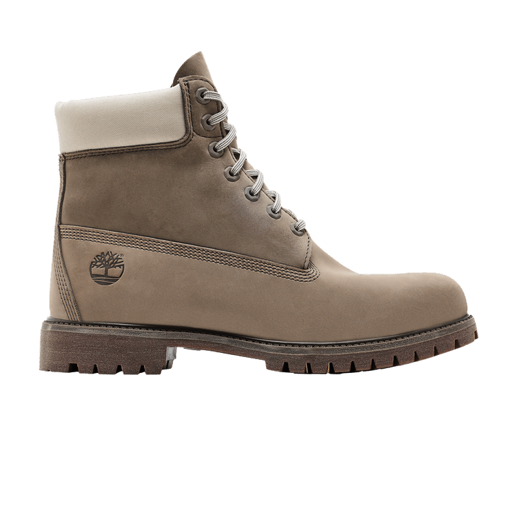 Timberland 6 Inch Premium Waterproof Boot 'Grey Nubuck Light Green'