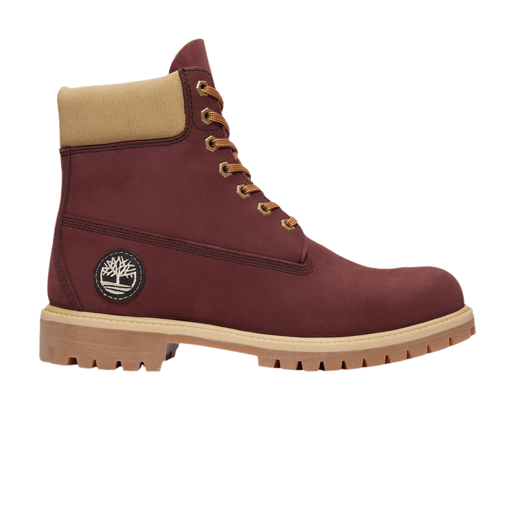 Timberland 6 Inch Premium Waterproof Boot 'Burgundy Beige'