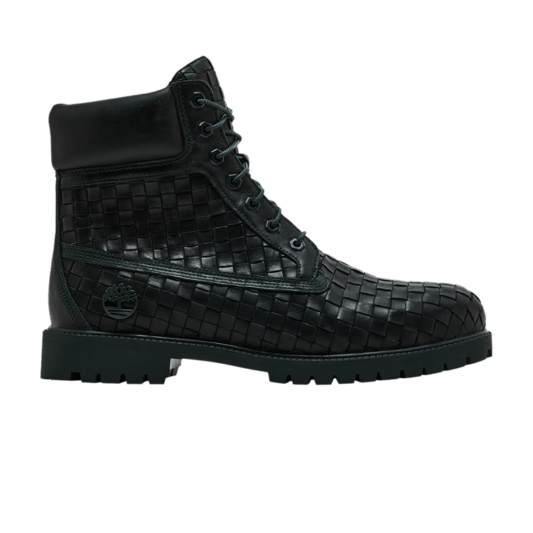 Timberland 6 Inch Premium Boot 'Woven Leather - Dark Green'