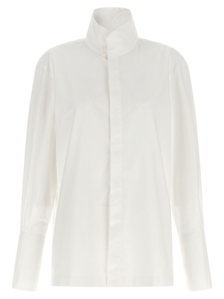 Thelatest Edith Riser Collar Shirt