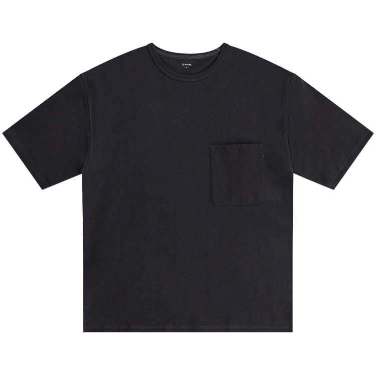 Lemaire Boxy Short-Sleeve T-Shirt 'Jet Black'