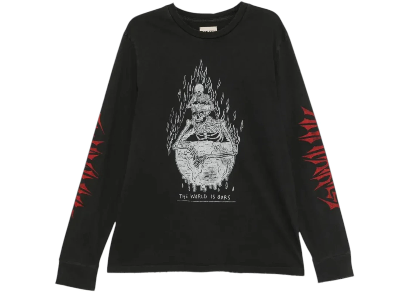 Gallery Dept. The World Is Ours L/S Shirt Vintage Black