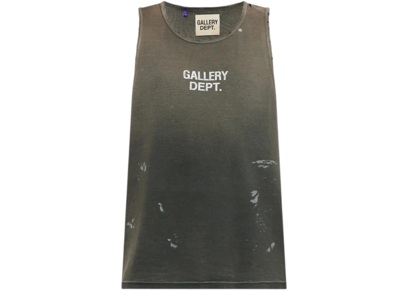Gallery Dept. Sun Tank Top Sun Faded Black