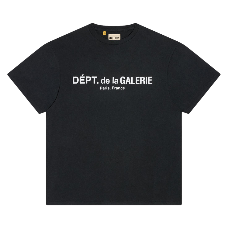 Gallery Dept. French Logo Lux Tee 'Washed Black'