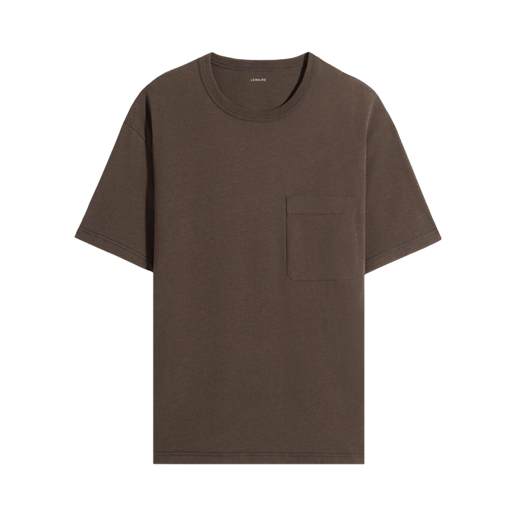 Lemaire Boxy Short-Sleeve T-Shirt 'Ristretto'