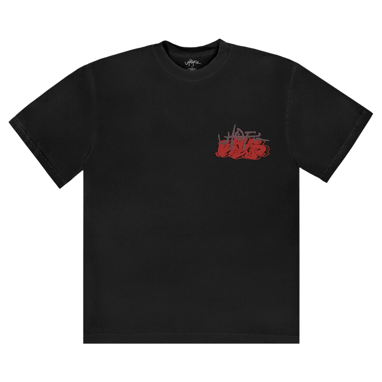 Cactus Jack by Travis Scott Utopia x Kaws Tee II 'Black'