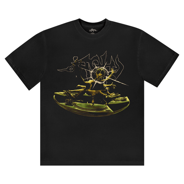 Cactus Jack by Travis Scott DJ Tee 'Black'