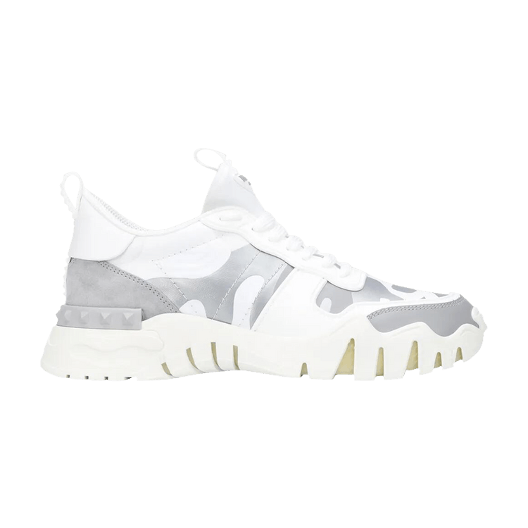 Valentino Wmns Rockrunner Plus Low 'White Silver Grey'