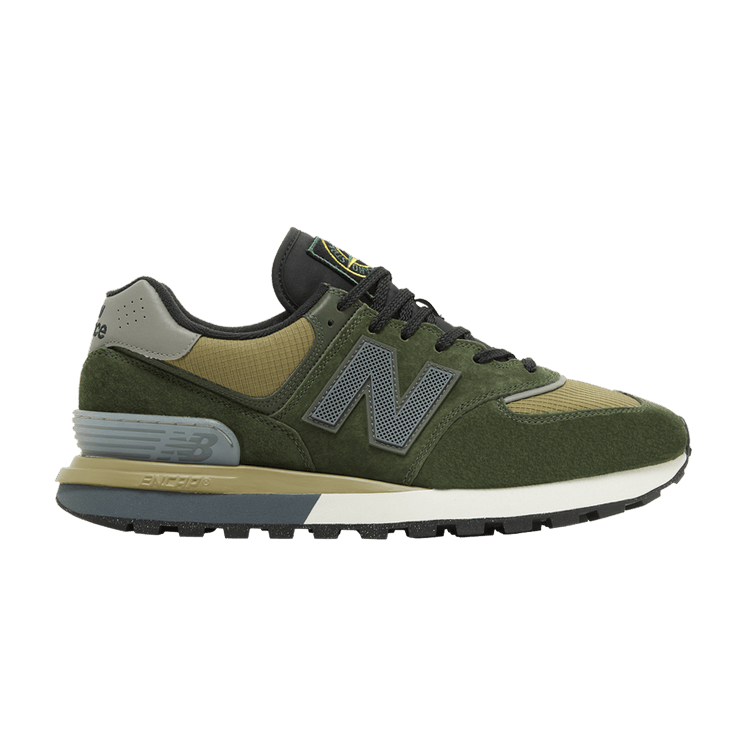 Stone Island x New Balance 574 Legacy 'Dark Green'