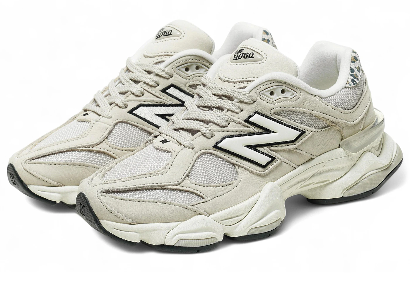 New Balance 9060 Sea Salt Leopard