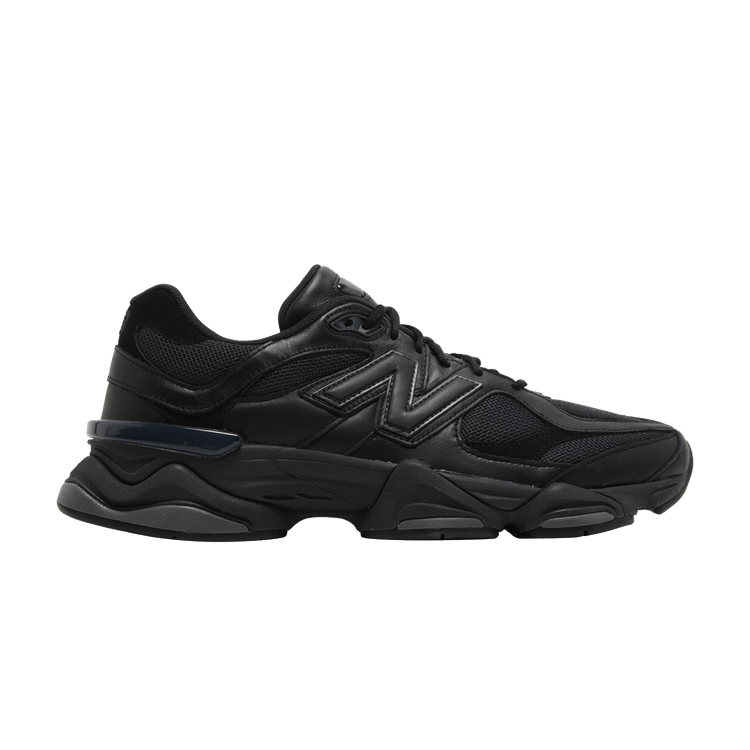 New Balance 9060 'Triple Black Leather'