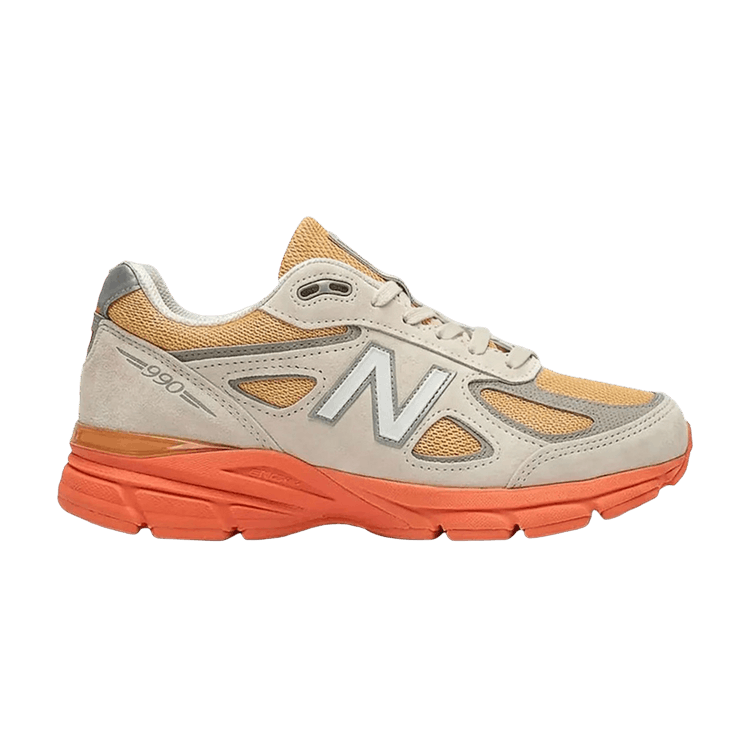 New Balance 990v4 Made in USA 'Moonbeam Tangerine Heat'