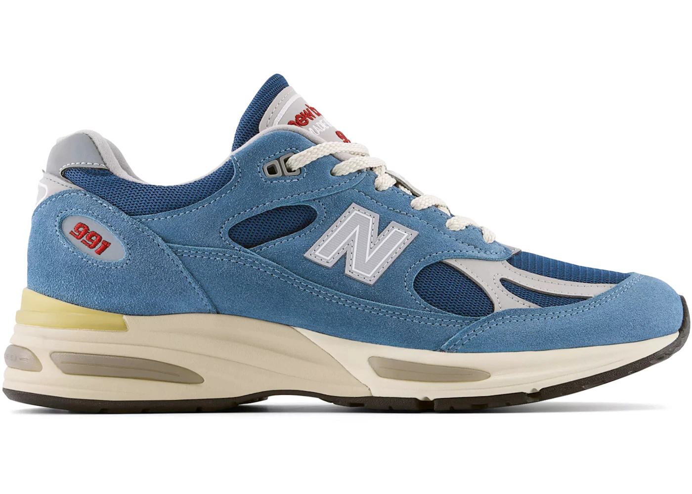 New Balance 991v2 MiUK Bluesteel Poseidon