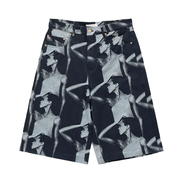 Wales Bonner Jet Shorts 'Indigo'