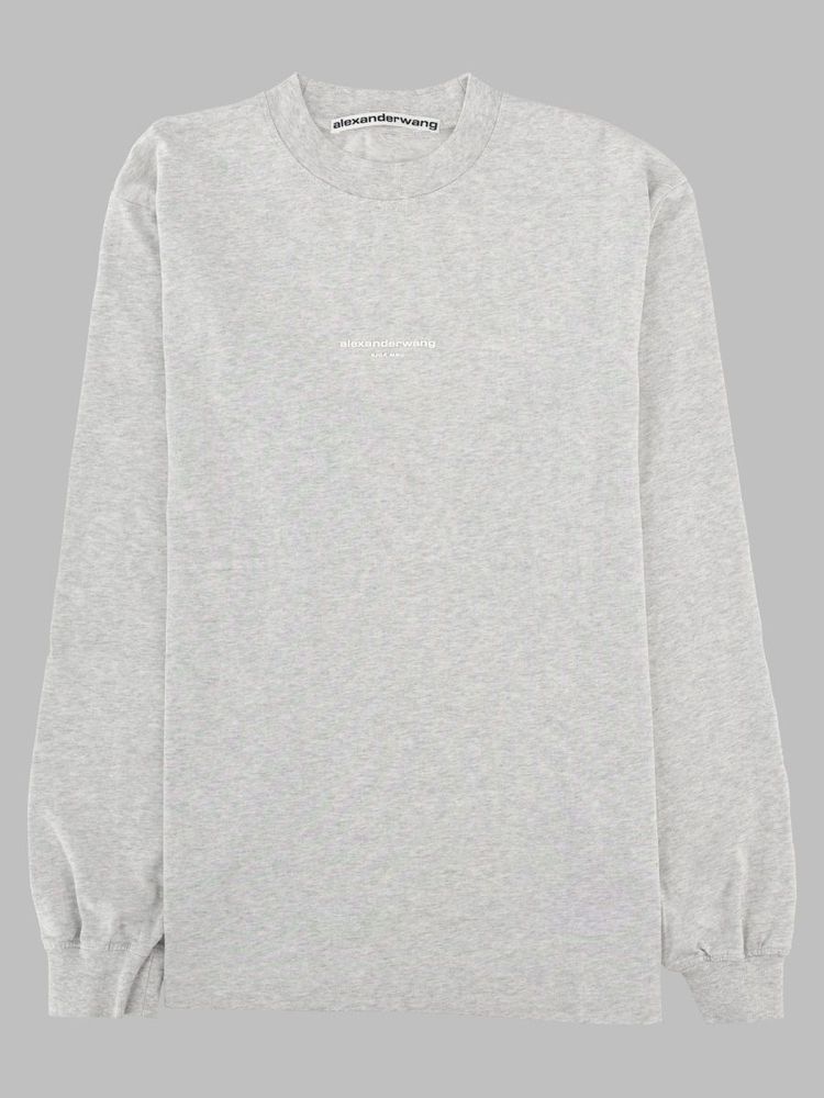 Alexander Wang Logo Long Sleeve T-Shirt