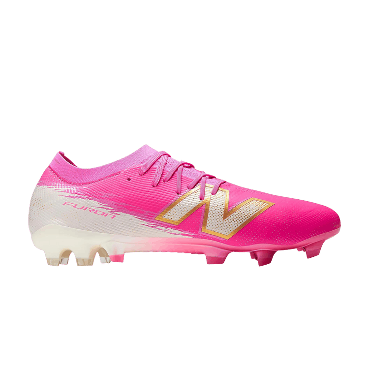 New Balance Furon Elite FG V8 'Pink Heat Sea Salt Gold Metallic'
