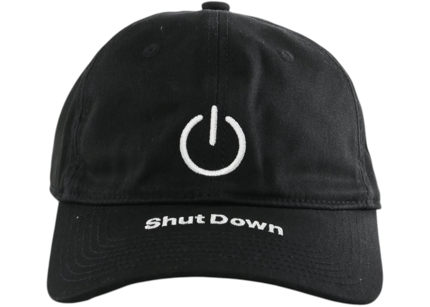 Vetements Shut Down Cap Black