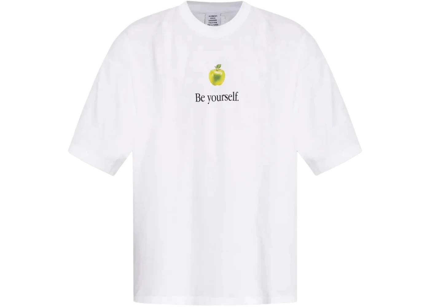 Vetements Be Yourself Oversized T-shirt White