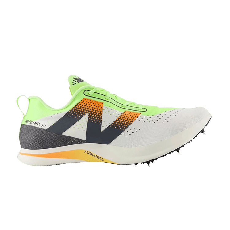 New Balance FuelCell SuperComp MDXv3 'White Bleached Lime Glo'