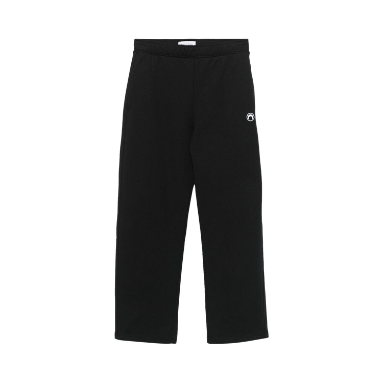 Marine Serre Moon Logo Fleece Sweatpants 'Black'