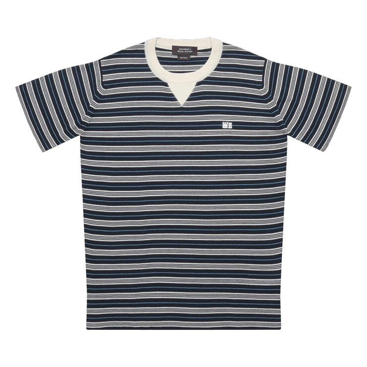 Wales Bonner Song Tee 'Navy/Ivory/Blue'