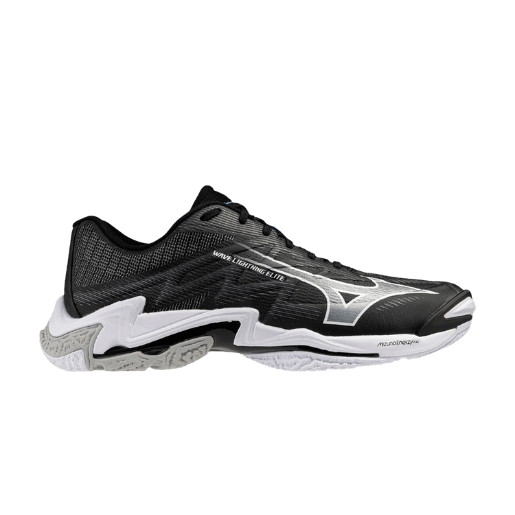 Mizuno Wave Lightning Elite Wide 'Black White Grey'