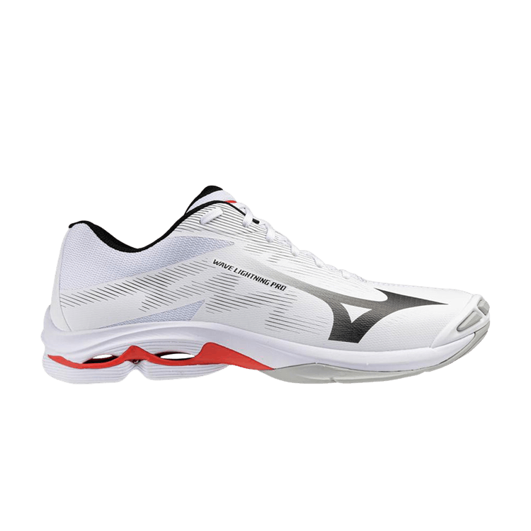 Mizuno Wave Lightning Pro 'White Black Red'