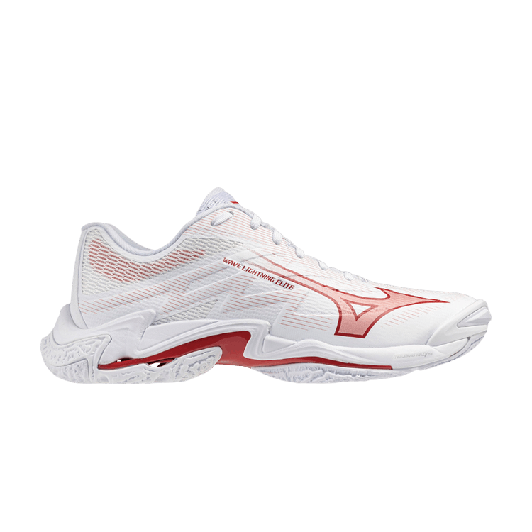 Mizuno Wmns Wave Lightning Elite 'White Red'