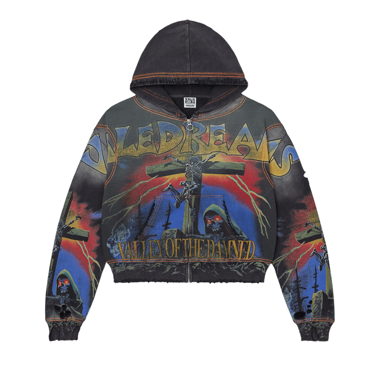 Vale Forever Damned Big Zip Up 'Black'