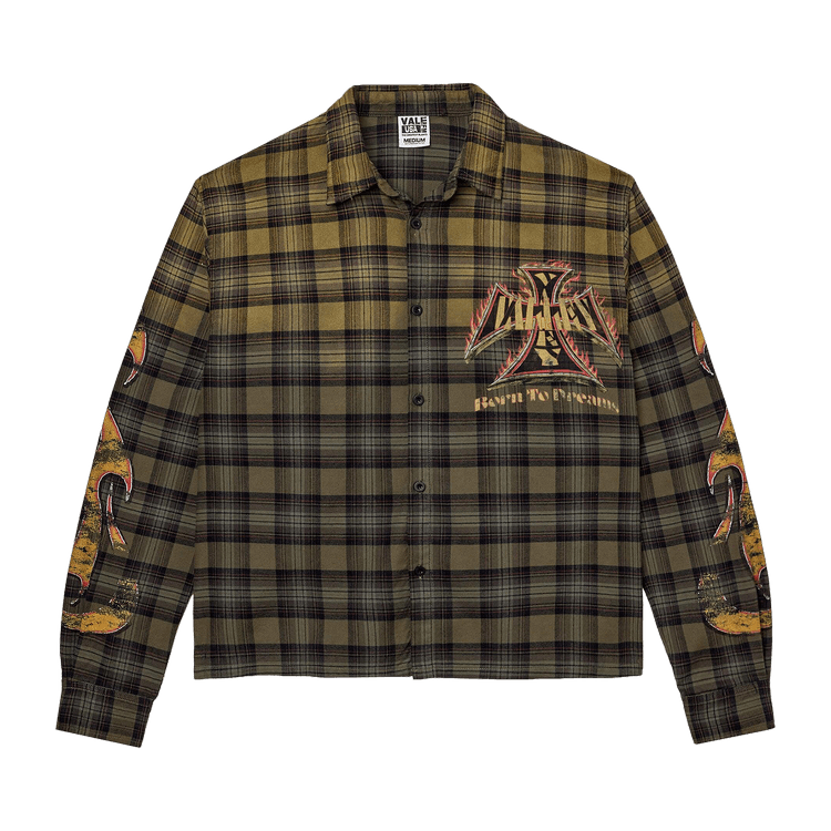 Vale Forever Reborn Flannel 'Green'