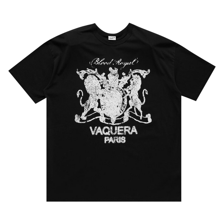 VAQUERA Shoulder Pads T-Shirt 'Black'