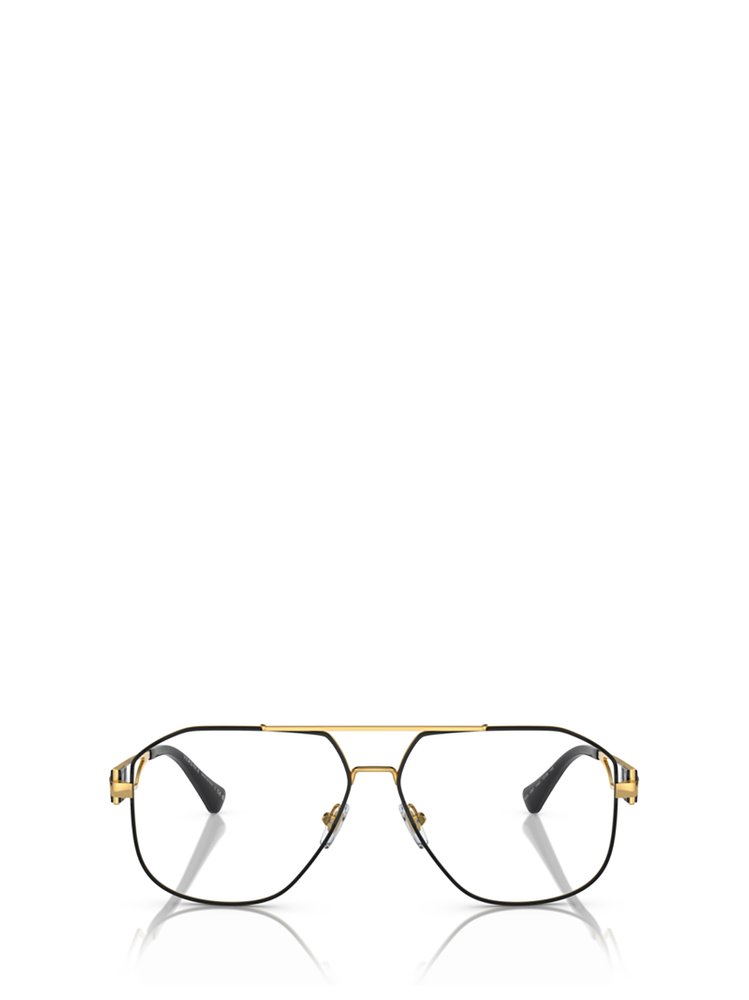 Versace Eyewear Aviator Frame Glasses
