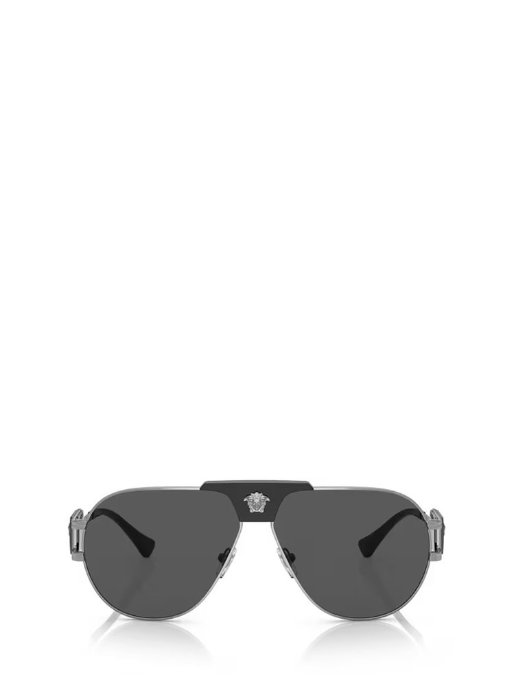 Versace Eyewear Aviator Frame Sunglasses