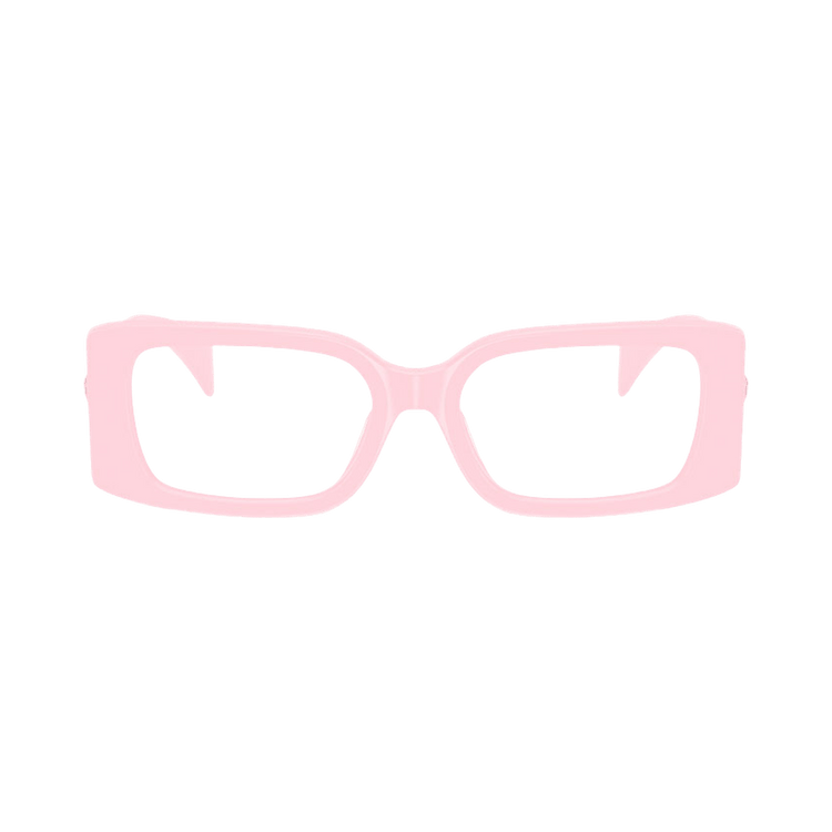 Versace Rectangle Glasses 'Pink'