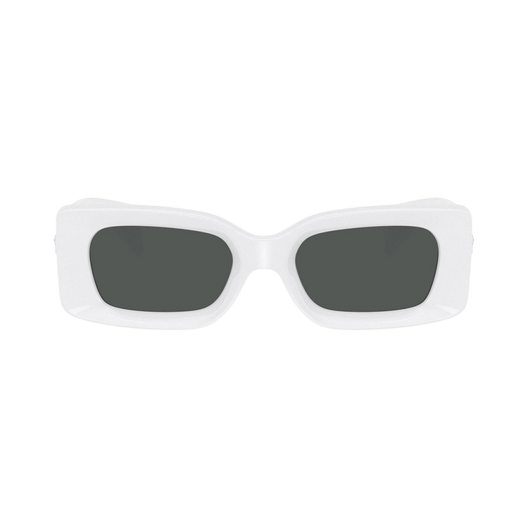 Versace Rectangle Sunglasses 'Grey'