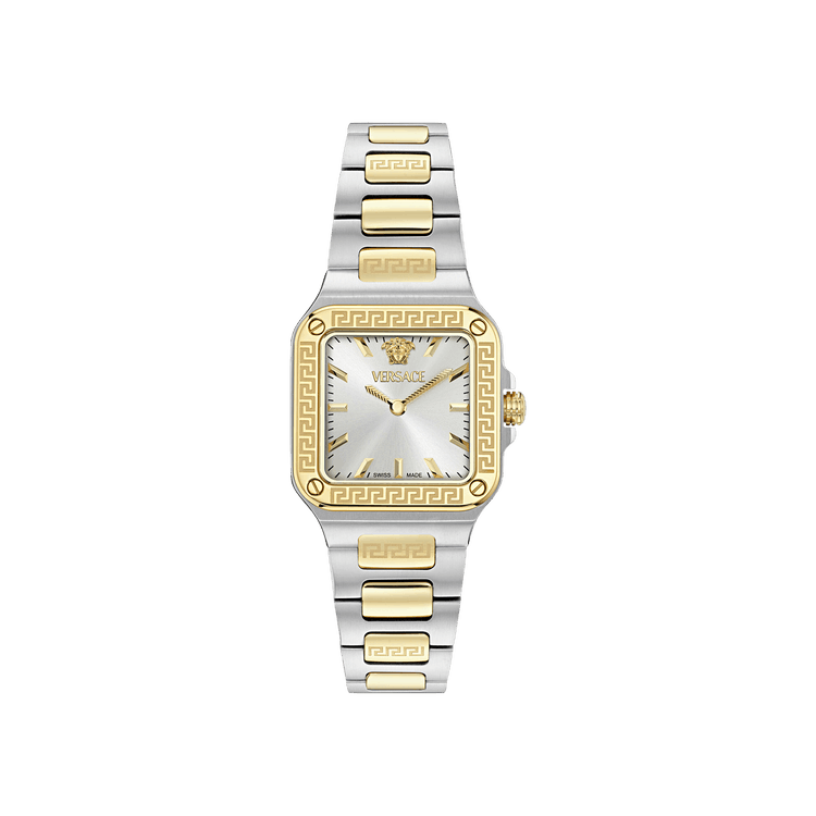 Versace Greca Edge Bracelet Watch 'Two Tone'