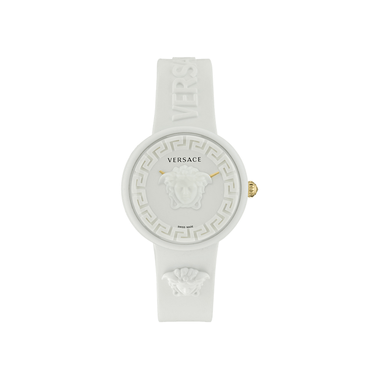 Versace Medusa Pop Silicone Watch 'White'