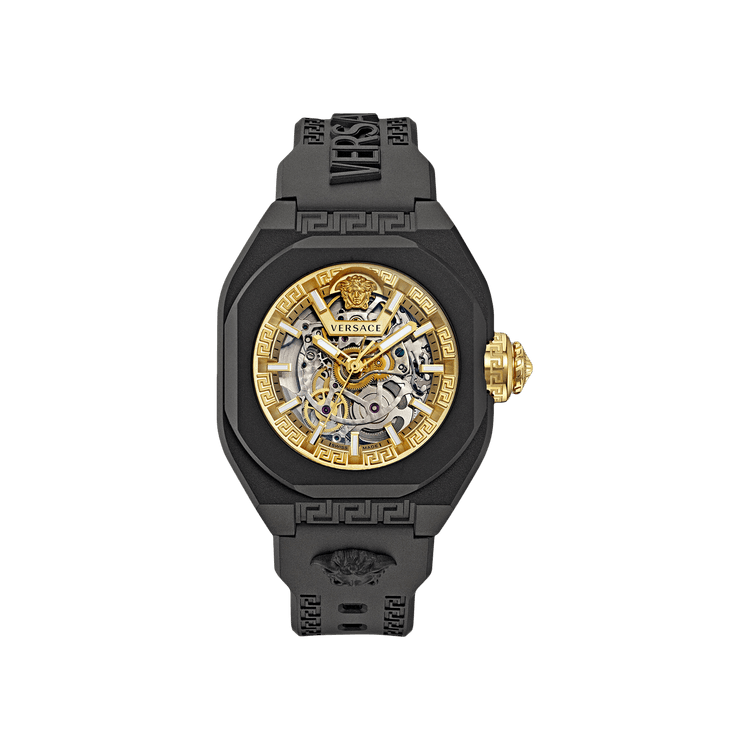 Versace V Legend Skeleton Automatic Watch 'Black'