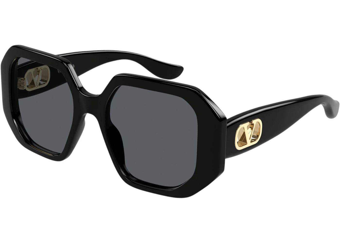 Valentino Plastic (VG0003SA-001) Sunglasses Black