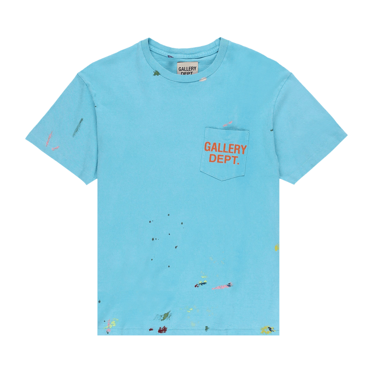 Gallery Dept. Vintage Logo Painted Tee 'Turquoise'