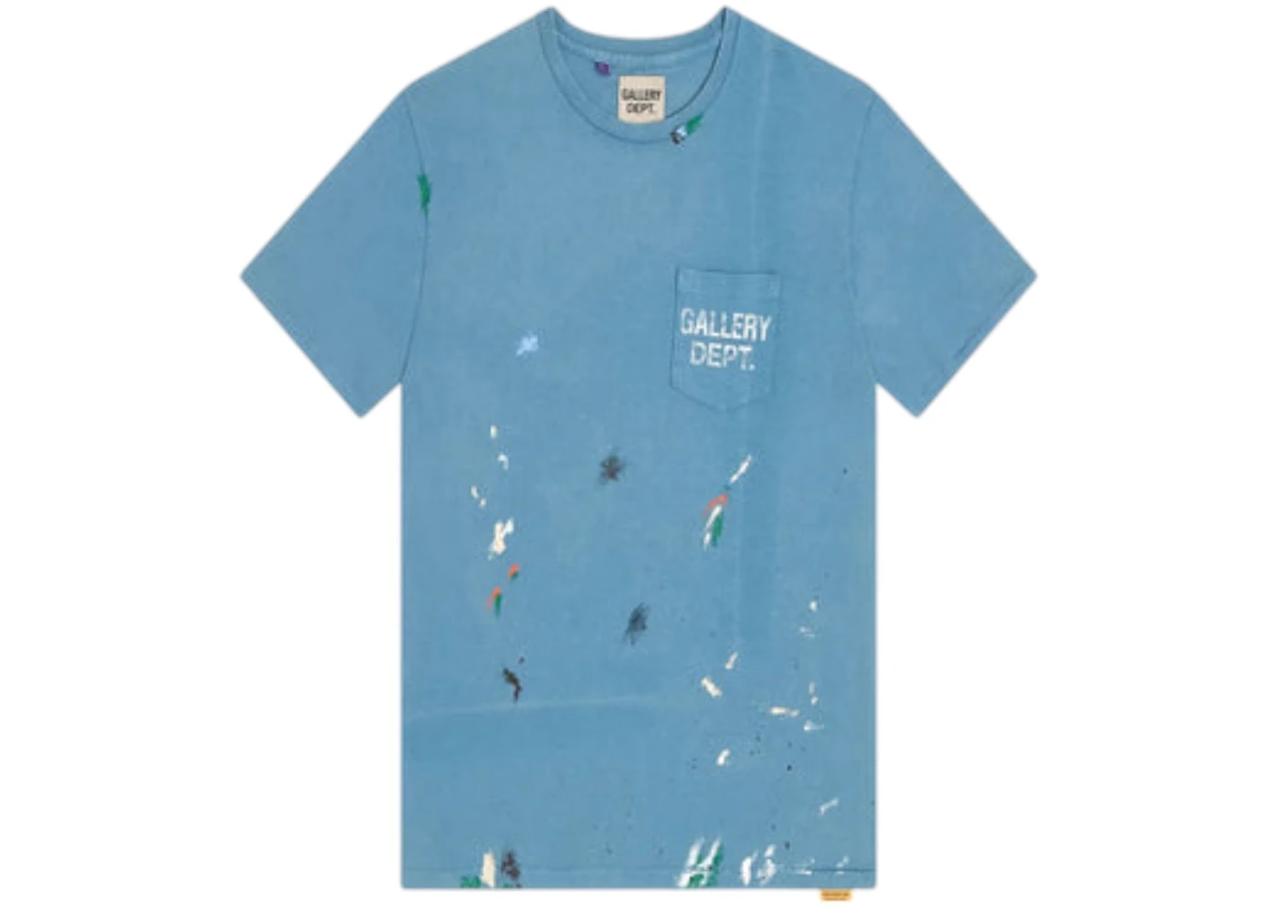 Gallery Dept. Vintage Logo Painted T-shirt Dusty Blue
