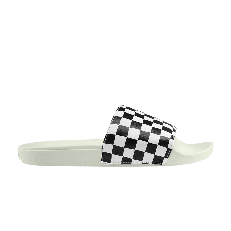 Vans Wmns Slide-On 'Checkerboard - White Black'